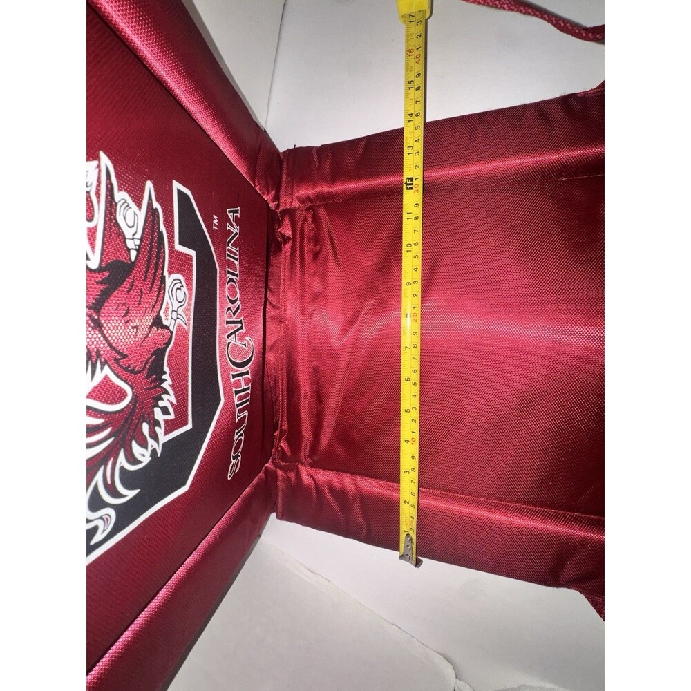South Carolina Gamecocks Stadium Seat Cushion Logo Portable Bleacher Chair - Picture 9 of 11